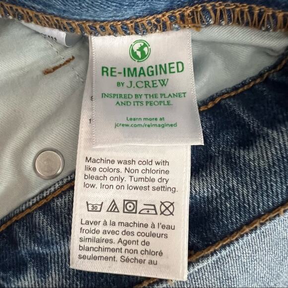 J. Crew Women's Straight Leg Jeans 29 Blue - Picture 9 of 11